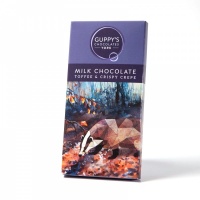 Milk Chocolate with Toffee and Crispy Crepe